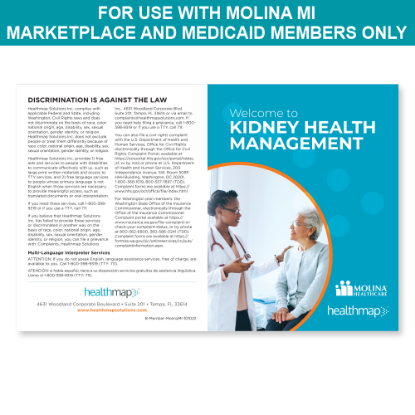 Picture of Molina MI Marketplace and Medicaid Member Brochure