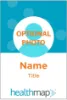 Picture of Custom Healthmap Badge with Lanyard (with Optional Photo)