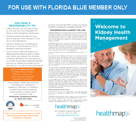 Picture of Florida Blue Member Brochure