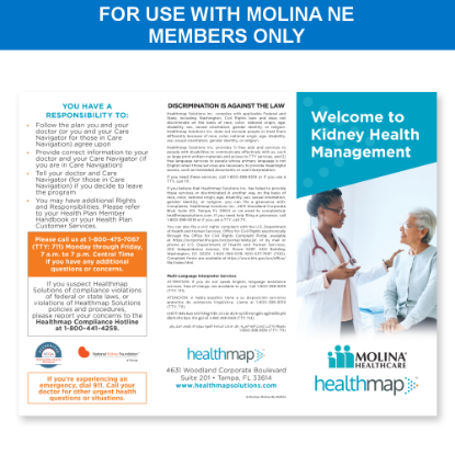 Picture of Molina NE Member Brochure