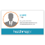 Picture of Healthmap Business Cards - with Photo