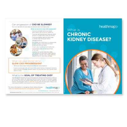 Picture of What Is Chronic Kidney Disease Brochure