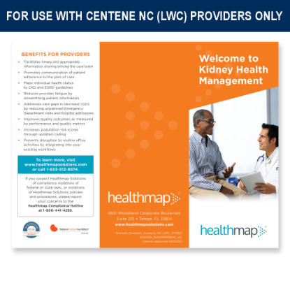 Picture of Centene NC (LWC) Provider Brochure