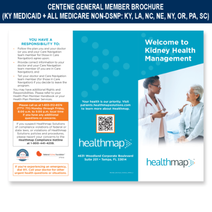 Picture of Centene General Member Brochure (KY Medicaid + all Medicare non-DSNP: KY, LA, NC, NE, NY, OR, PA, SC)