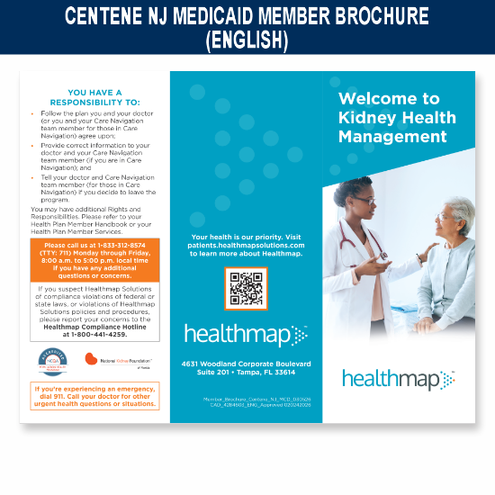 Picture of Centene NJ Medicaid Member Brochure - English and Spanish